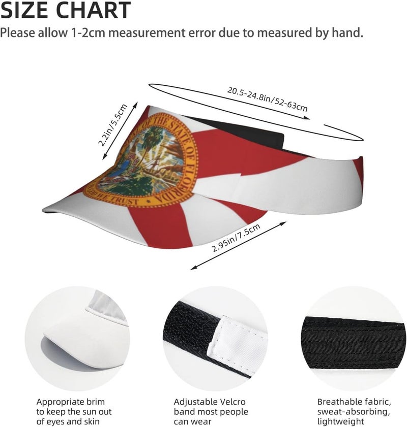 ASYG Cute Funny Flag Hat Women Men Adjustable Flag Sport Sun Visor Hat Summer Fashion Sun Cap Beach Flag Hat - Image 4